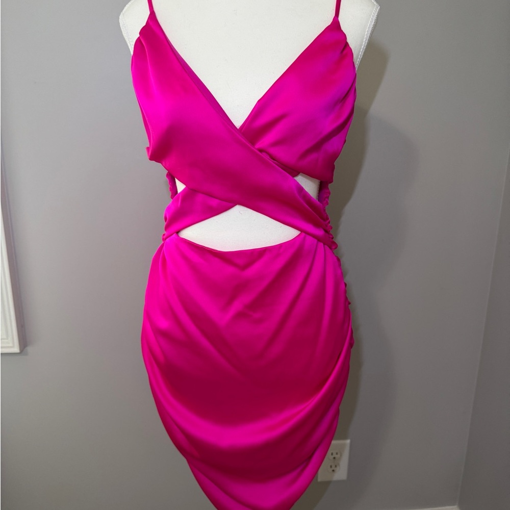 Hot Pink Women's Party Dress S